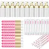 Makeup Tools 30 Pieces Lash Shampoo Brushes Empty Soap Bottle Set Include 10 Eyelash Mascara 10 Peel Off Blackhead Nose Cleanse 220921