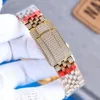 Diamond Watch MENS Orologi meccanici automatici Sapphire 41mm con orologi da polso per braccialetti d'acciaio in acciaio a diamante