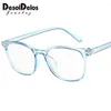 Sonnenbrillenrahmen DesolDelos Transparente Gläser Männer Frauen Gefälschte Vintage Optische Myopie Brillen Damen Retro Brillen