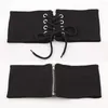 Belts Women Super Wide Belt Black Elastic Corset Waist Female Self Tie Waistband Cummerbund Ladies Clothing Accessories
