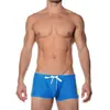 Heren Swimwear Solid Color Low Taille Boxer Swimming Shorts Men Summer Swimming Shorts Europe America Fashion Sexy Beach Surf Sport Quick Dry J220913
