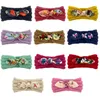 Hair Accessories Headwear Infant Floral Knitted Toddler Baby Hairband Boys Bowknot Print Girls Bow Headbands Nylon Denim Bows