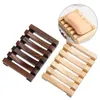 Natural Bamboo Wooden Soap Dishes Plate Tray Holder Box Case Shower Hand Washing Soaps Holders C0922