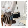 HBP Shoulder Bags Casual Large Capacity Totes Women's 2022 Handbag Autumn and Winter New Pleated Bucket Bag