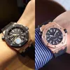 Titta på Mechanical 15710 Men S Sports Waterproof High End Handsome Hollow Luminous