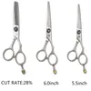 Scissors Shears Titan Professional hair scissors 55inch 60inch barber cutting thinning 220921