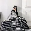 Signature H luxury Throw Cashmere wool Carriage pattern blanket Home Travel Outdoor Warm Blankets 170x140cm Christmas Creative gift 77