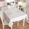 Table Cloth Polyester Linen Lace Edge Tablecloth Rectangular Tassels DustProof Table Cover for Kitchen Dinning Table Home Decor 220921