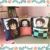 Pillow Anime Kamado Nezuko Plush Characters Toys Doll Throw Pillows Home Car Decoration Birthday Gift For Boys Girls Fans