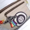 2022 حقيبة الخصر جديدة Stlye Ufo Tiger Pattern Bumbag Luxury Women Mens Designer Bum Bags Fashion Cross Body Counter Bag Man Outdoor Pres