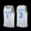 2022-23 White Cssic Edition Jersey Anthony 3 Davis 6 LeBron 23 James Carmelo 7 Anthony Russell 0 Westbrook Mens Basketball Jerseys