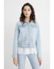 Women's Jackets Spanish Style Hollow-out Embroidery Women's Jean Jacket