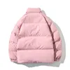 Womens Down Parkas Streetwear Oversize Stand Collar Warm Womens Winter Jacka Solid Color Parka Fashion Casual Winter Coats for Woman 220921