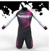 Ensembles de course Powerslide Triathlon Suit Roller Skate Combinaison de patinage sur glace Patins de vitesse VTT Ciclismo