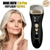 Face Care Devices Mini HIFU 2 Machine Ultrasound RF Fadiofrecuencia EMS Microcurrent Lifting Skin Firming Tightening Wrinkle Remove 220921