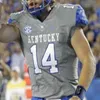 الكلية الأمريكية لكرة القدم ارتداء NCAA College Kentucky Wildcats UK Football Jerseys Will Levis Kavosiey Smoke Dane Key Tayvion Robinson DeAndre Square Barion M