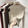 Kadın Sweaters Kadın Örgü İnce-Fit Külot Düz Renkler Omuz Kapalı Lady En İyi Zarif İnce Fit Bodycon Sonbahar 2022