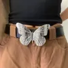 Paski Butterfly Vintage Belt Kobiety różowy harajuku bukle 2000s Fairy Grunge niezależne estetyczne akcesoria Y2K Akcesoria koreańskie