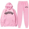 Men's Tracksuits 2023 Brand Printed Sportswear Men 14 Colors Warm Two Pieces Set Loose Hoody Sweatshirt Pants Hoodie Jogging300L