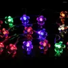 Strings Plum Flower LED Christmas Lights Battery Operated 1.2M 2.2M Holiday Wedding Decoration String Fairy Garland