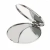 Compact Mirrors Round Travel Office Metal Hand Mirror Handbag Cosmetic Makeup 10pcs/lot