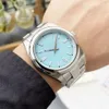 Designer New Automatic Mechanical Watch 41mm Helt rostfritt stål simklockor Sapphire Luminous Watch Business Casual