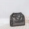 Corpo transversal 2023 nova moda feminina bolsa stella mccartney sacos de pvc alta qualidade saco de compras de couro pousio