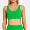 زي اليوغا ABS LOLI Strappy Sports Bra Women Wirefree متوسطة الدعم للياقة البدنية حدوث V-Neck Cross Back Runn