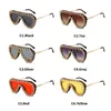Okulary przeciwsłoneczne punk Diamond Oversized for Women Luksusowe marka okularów słonecznych mężczyzn Hip Hop 220920
