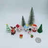 Fournitures de fête Mini décoration de gâteau sapin de Noël bonhomme de neige cloche Santa Elk cuisson année cadeau Plugin