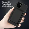 ポータブル携帯電話磁気誘導充電パワーバンク 5000mah iPhone 12 13 Magsafe QI ワイヤレス充電器パワーバンクタイプ C 充電式バッテリー