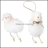 Party Decoration Mini Sheep Figurines Miniatures Easter Ornament Diy Crafts Pendant Cute Toys Desktop Decor Home Furnishing Bdesports Dhont