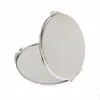 Compact Mirrors Round Travel Office Metal Hand Mirror Handbag Cosmetic Makeup 10pcs/lot