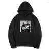 男子フーディーズメンズスウェットシャツhajime miyagi andy panda men's sweatshirt le le graphic team printパーカーユニセックスメンズトップ