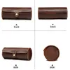 Watch Boxes Leather Roll Travel Case Portable Rolls Box Organizer For Man