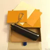 Chave da bolsa Pochette Cles Designers Bolsa de moda Mulheres Men￧￵es Holdador de cart￣o de cr￩dito Coin Purse Luxurys Saco de carteira com caixa Baiying