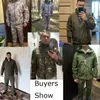 Herrjackor 5xl Taktiska klädjackor byxor män fleece jacka armé vindtät camo jaktdräkt vindbrytare militär vandring mjuk skal 220921