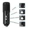 Ensemble de microphone Usb E21 pour ordinateur portable Microphone à condensateur d'enregistrement en métal avec trépied pour PC Webcam Jeu Vlog Streaming Popcast