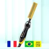 Lisseur cheveux Lissage Brosse Lisseur bigoudis pressage peigne Chauffage électrique brosse curling Fer plat Lissage 220921