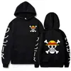 Sweat-shirt à capuche pour homme et femme, vêtement d'hiver en polaire, Luffy, Anime One Piece, Manga, garçon et fille