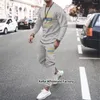 Męskie dresy man tracksuit solidny kolor France Ricard 3D drukowane długie rękawy Tshirt 2-częściowy zestaw do joggingu projektant męski stroje męskie stroje męskie