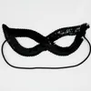 Party Masks 20pc Girl Sequins Sexy Cat Eye Mask Venetian Carnival Masquerade Half Face Ball Birthday Wedding Decoration 220920