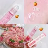 Lip Gloss Moisturizing Roll-On Fruit Oil Mirror Transparent Lipstick Primer Reduce Fine Lines