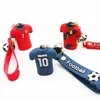 PVC-Riemen, Fußball-Schlüsselanhänger, Trikots, Teams, Puppen-Schlüsselanhänger, Tasche, Pandent-Ornamente8835821