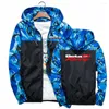 Bluzy męskie 2022 BETA RACING MOTOCROSS MOTOCTYCL JACKI MĘŻCZYZNIE KALICJI Kamuflabowe Hooded Coats Casual Zip Windbreaker Ubranie