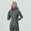 Veste de Yoga vêtements loisirs sweat à capuche pour femmes manteau de sport de gymnastique LU-28 automne hiver pull en peluche en cours d'exécution manteau de plongée