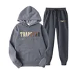 Designer New Tracksuit TrapStar Brand imprimé Men de sport 15 couleurs chaudes deux pièces set à sweat à capuche lâche Pantalon de sweat-shirt
