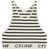 Sleeveless Celins Vest Designers Womens t Shirts Fashion Sexy Ladies Beach Tanks Color Matching Stripes Show Thin Inside and Outside Wear Knit Tops Wsy4