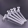 Vente en gros plus récent mini tuyau de brûleur à mazout en verre de 4 pouces Transparent Great Tube Nail Pipes à eau pour fumer