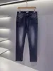 Mäns jeans designer designer mäns jeans rippade lätt färg mode tvätt man klassisk retro fall stretcropped byxor z4kr